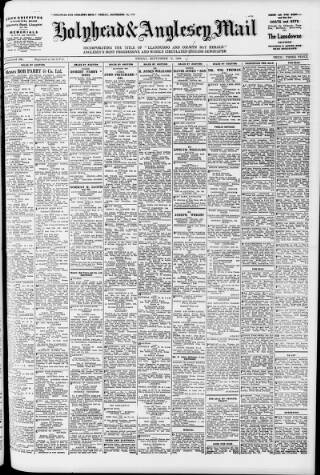 cover page of Holyhead Mail and Anglesey Herald published on September 17, 1948