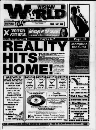 cover page of Wishaw World published on May 2, 1997