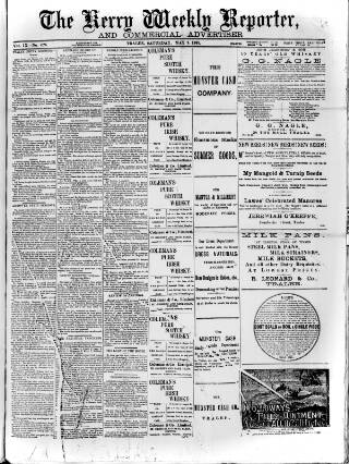 cover page of Kerry Reporter published on May 2, 1891