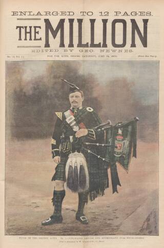 cover page of Million published on June 18, 1892