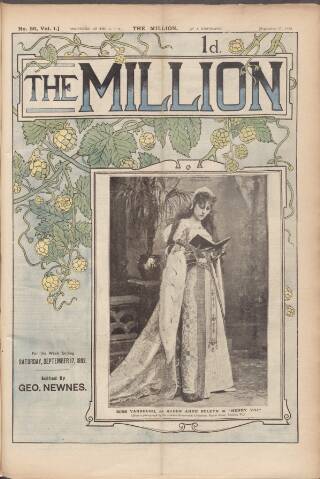 cover page of Million published on September 17, 1892