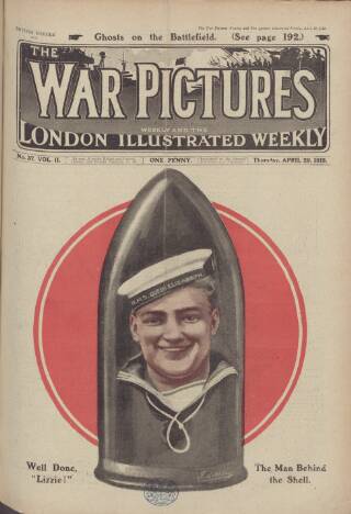 cover page of War Pictures Weekly and the London Illustrated Weekly published on April 29, 1915