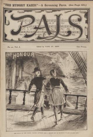 cover page of Pals published on February 2, 1895