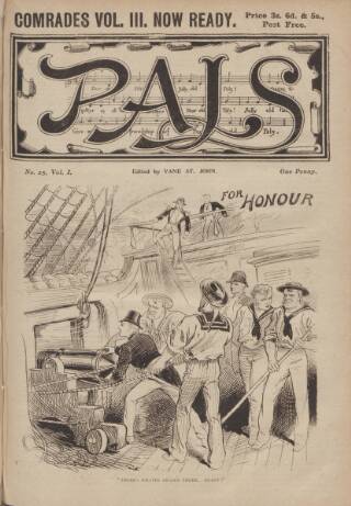 cover page of Pals published on March 2, 1895