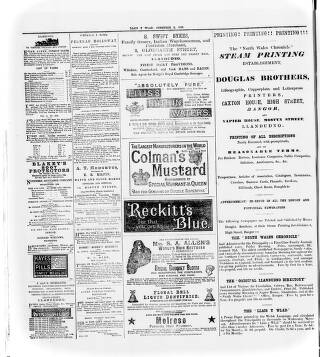 cover page of Llais Y Wlad published on February 2, 1883