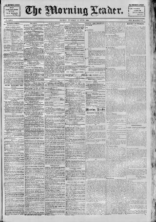 cover page of Morning Leader published on June 18, 1901
