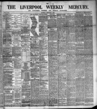 cover page of Liverpool Weekly Mercury published on February 2, 1889