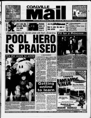 cover page of Coalville Mail published on May 28, 1998