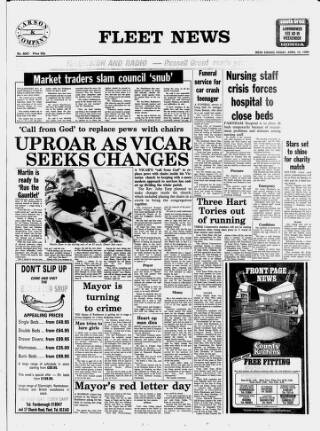 cover page of Fleet News published on April 15, 1988