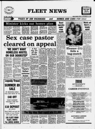cover page of Fleet News published on September 30, 1988
