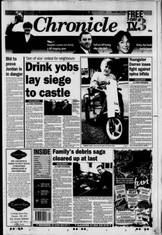 cover page of Flint & Holywell Chronicle published on April 4, 1997