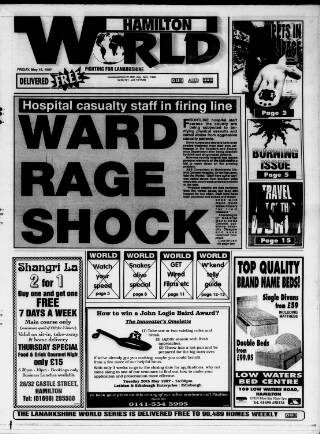 cover page of Hamilton World published on May 16, 1997