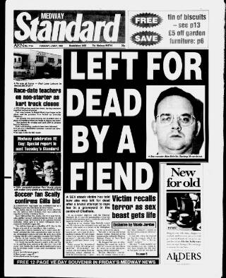 cover page of Chatham Standard published on May 2, 1995