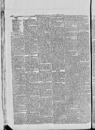 cover page of Penzance Gazette published on June 18, 1845