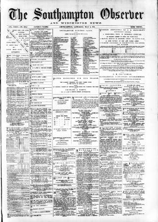 cover page of Southampton Observer and Hampshire News published on May 4, 1889