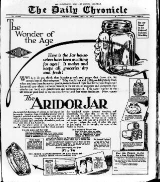 cover page of London Daily Chronicle published on May 2, 1924