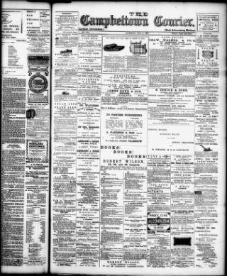 cover page of Campbeltown Courier published on May 2, 1903