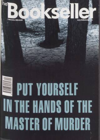 cover page of Bookseller published on November 2, 2001