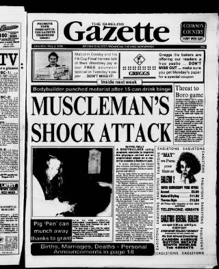 cover page of Shields Daily Gazette published on May 2, 1992