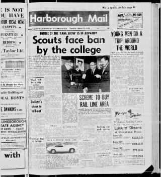 cover page of Market Harborough Advertiser and Midland Mail published on March 19, 1970