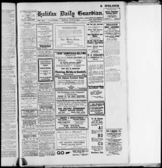 cover page of Halifax Daily Guardian published on June 18, 1917