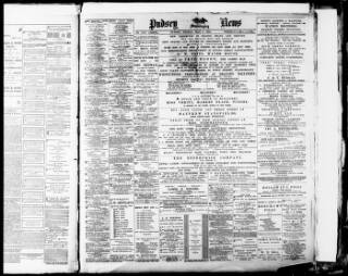 cover page of Pudsey & Stanningley News published on May 4, 1894
