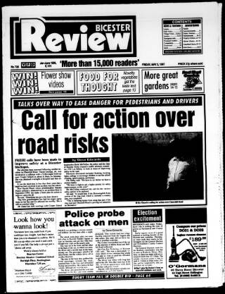 cover page of Bicester Review published on May 2, 1997