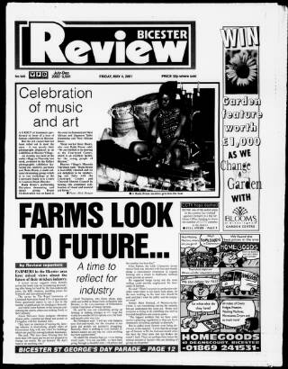 cover page of Bicester Review published on May 4, 2001