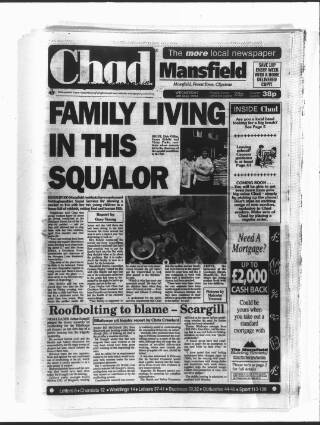 cover page of Mansfield & North Nottinghamshire Chronicle-Advertiser published on May 4, 1994