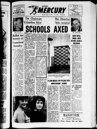 cover page of Matlock Mercury published on May 4, 1963
