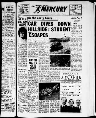 cover page of Matlock Mercury published on May 2, 1964