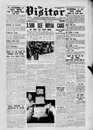 cover page of Morecambe Visitor published on May 4, 1960