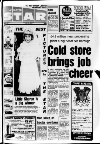 cover page of Ulster Star published on August 2, 1985