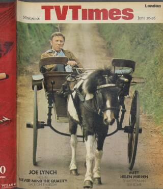 cover page of TV Times published on June 18, 1970