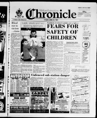 cover page of Midland Counties Express published on June 18, 1999