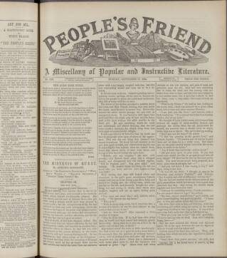 cover page of People's Friend published on September 17, 1894
