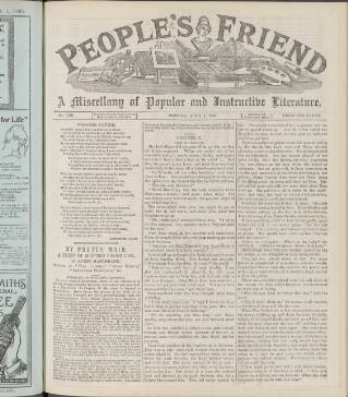 cover page of People's Friend published on April 1, 1895