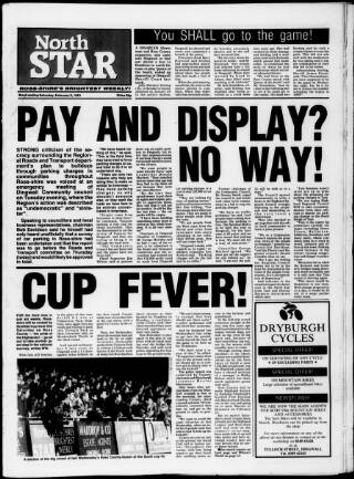 cover page of North Star and Farmers' Chronicle published on February 2, 1991