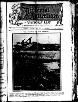 cover page of Hastings & St. Leonards Advertiser published on February 2, 1911
