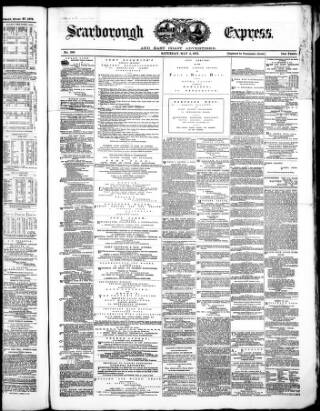 cover page of Scarborough Express and General Advertiser published on May 4, 1878