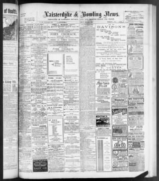 cover page of Laisterdyke & Bowling News published on May 2, 1902