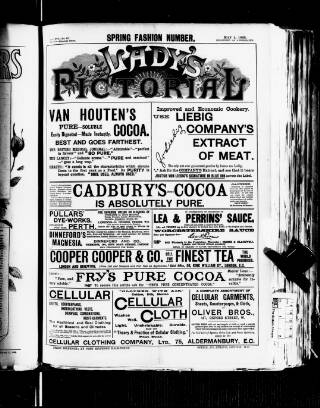 cover page of Lady's Pictorial published on May 4, 1889