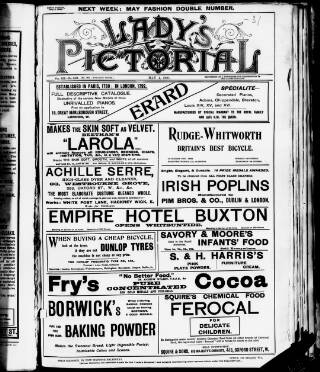 cover page of Lady's Pictorial published on May 4, 1901