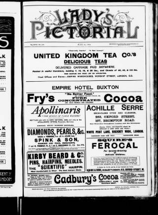 cover page of Lady's Pictorial published on June 18, 1904