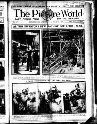 cover page of Picture World published on March 4, 1916