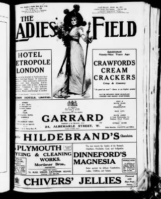 cover page of Ladies' Field published on May 4, 1912