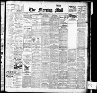 cover page of Morning Mail (Dublin) published on May 4, 1904