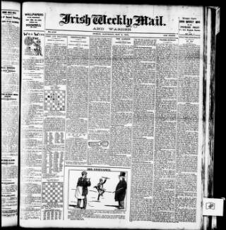 cover page of Warder and Dublin Weekly Mail published on May 4, 1912