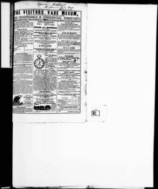 cover page of Brett's St. Leonards and Hastings Gazette and Visitors' Vade Mecum published on March 19, 1859