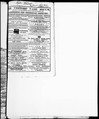 cover page of Brett's St. Leonards and Hastings Gazette and Visitors' Vade Mecum published on June 18, 1859